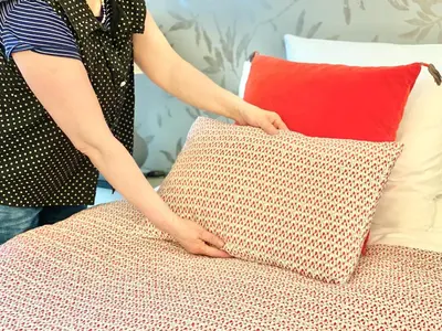 Un ou plusieurs lits dans un hébergement de l'établissement CamParis - B&B - Chambre d'hôtes