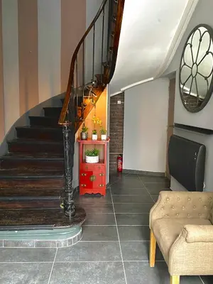 Coin salon dans l'établissement CamParis - B&B - Chambre d'hôtes