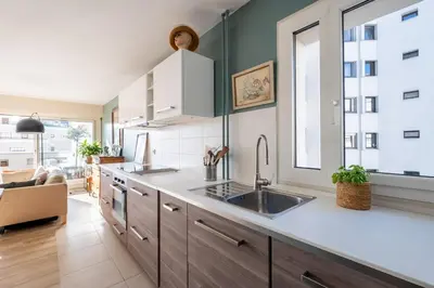 Cuisine ou kitchenette dans l'établissement Veeve - Artistic Poise