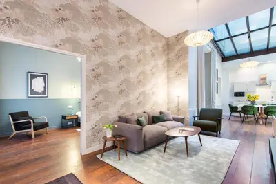 Coin salon dans l'établissement Sweett - Artois Haussman