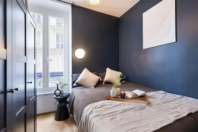 Un ou plusieurs lits dans un hébergement de l'établissement Sirene - 2 chambres à Batignolles