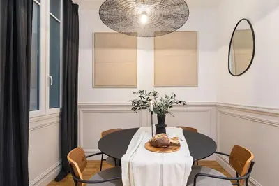 Plan de l'établissement Nocelle - 2 chambres à Batignolles