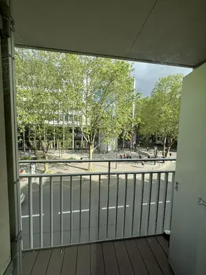Balcon ou terrasse dans l'établissement New Flat in the Quartier Latin