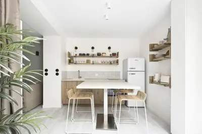 Cuisine ou kitchenette dans l'établissement MyKeypers - Cosy & Design Parisian Flat 4P - Batignolles