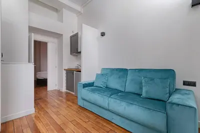 Coin salon dans l'établissement Luxury LOFT 6P - Arc de Triomphe