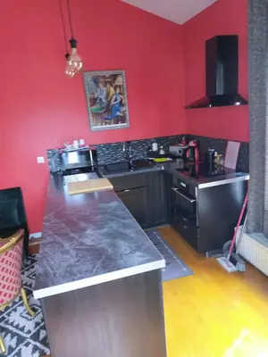 Cuisine ou kitchenette dans l'établissement PARIS de FLORE Flore