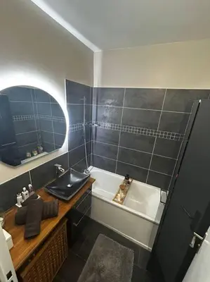 Salle de bains dans l'établissement Confort cosy