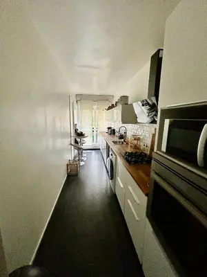 Cuisine ou kitchenette dans l'établissement Confort cosy