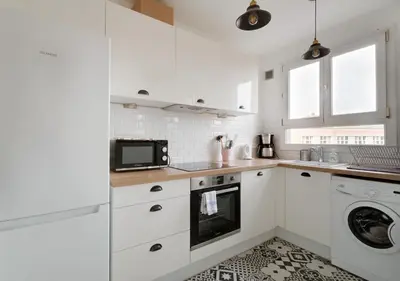 Cuisine ou kitchenette dans l'établissement EVASION en PLEIN COEUR de VILLE