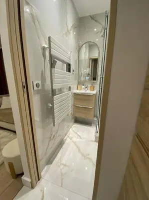 Salle de bains dans l'établissement Joli studio paris 17