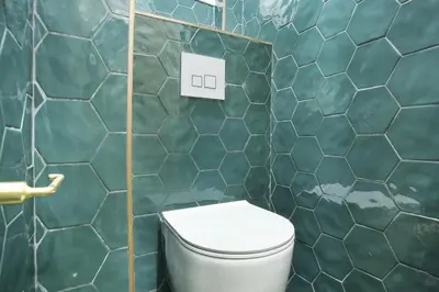Salle de bains dans l'établissement Résidence Opéra by Studio prestige