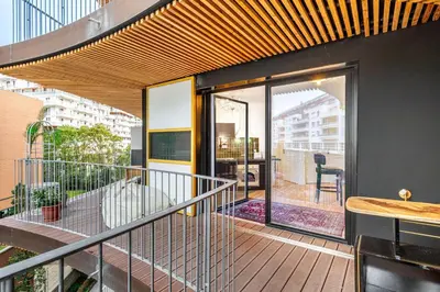 Balcon ou terrasse dans l'établissement GuestReady - Delight and Peace in Issy