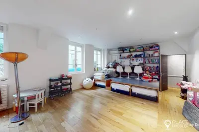 Un ou plusieurs lits dans un hébergement de l'établissement Atypique Paris marais