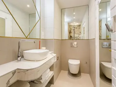 Salle de bains dans l'établissement Merveil - Luxury Suite - Louvre - Michodiere