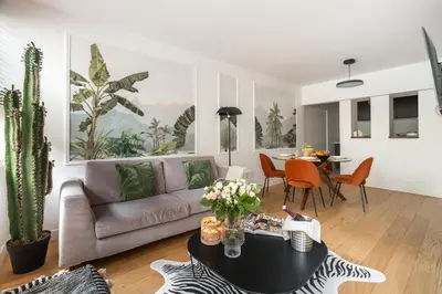 Coin salon dans l'établissement Sereners - Beaugrenelle