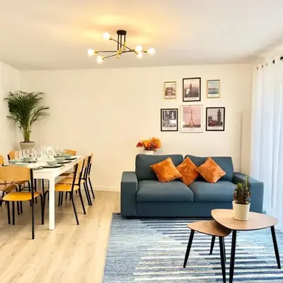 House climatisée & parking à 15 minutes de Paris