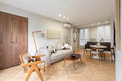 Coin salon dans l'établissement The New Suites, Paris Centre