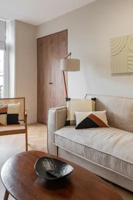 Coin salon dans l'établissement The New Suites, Paris Centre