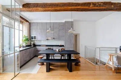 Cuisine ou kitchenette dans l'établissement Veeve - The Old Printworks