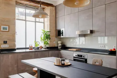 Cuisine ou kitchenette dans l'établissement Veeve - The Old Printworks