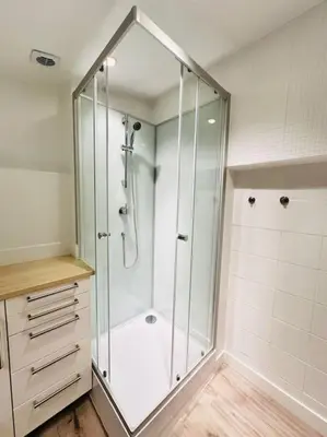 Salle de bains dans l'établissement Great flat in center of Paris