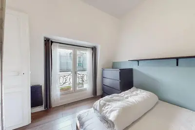 Un ou plusieurs lits dans un hébergement de l'établissement 2 pièces Lumineux & Calme (28m²)