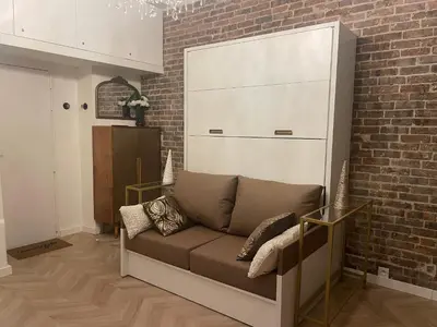 Coin salon dans l'établissement Paris Montorgueil Seng