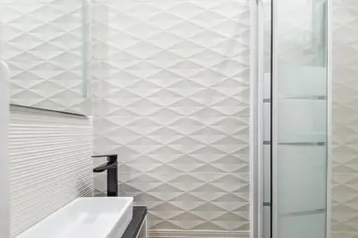 Salle de bains dans l'établissement L'Oasis Urbaine - Proche Belleville et Parmentier