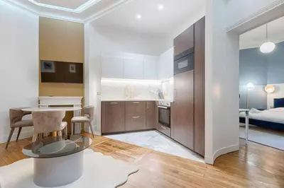 Un ou plusieurs lits dans un hébergement de l'établissement MyKeypers Luxury Parisian Flat - Heart of Paris