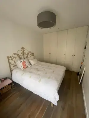 Un ou plusieurs lits dans un hébergement de l'établissement South Pigalle - 2 bedrooms luxury flat