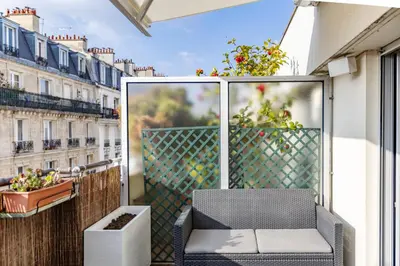 Balcon ou terrasse dans l'établissement Chambre d'Amis - Chambres d'Hôtes-B&B-Guest House
