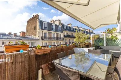 Balcon ou terrasse dans l'établissement Chambre d'Amis - Chambres d'Hôtes-B&B-Guest House