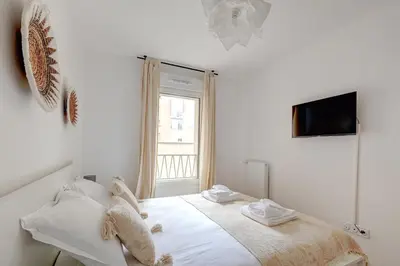 Un ou plusieurs lits dans un hébergement de l'établissement 340 Suite Emile - Superb apartment