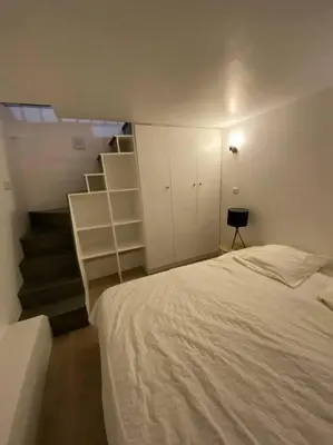 Un ou plusieurs lits dans un hébergement de l'établissement Le fameux Montmartre