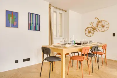 Plan de l'établissement PorteMaillot & La Défense 4 Bedroom 10 people