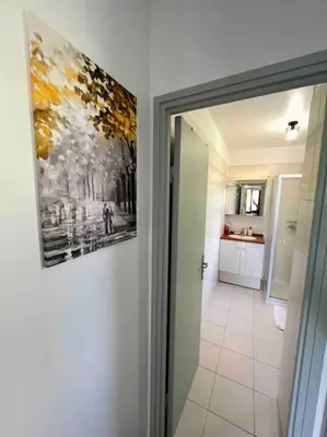 Un ou plusieurs lits dans un hébergement de l'établissement P1- Maison 2min metro PARIS-EXPO 3 chambres 3 lits