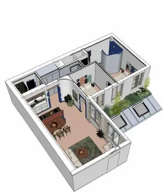 Plan de l'établissement Le Majorelle - Calme & Cosy - by Mon Petit Faré