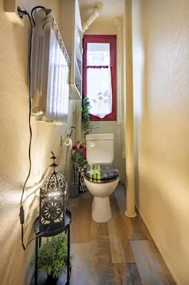 Salle de bains dans l'établissement Studio calme proche Tour Eiffel