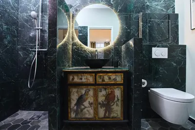 Salle de bains dans l'établissement Boutik Boheme - Triplex Monceau
