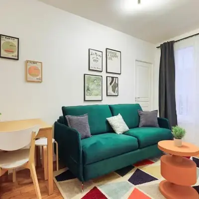 Élégant appartement 1 chambre pour 4 personnes au cœur de Paris