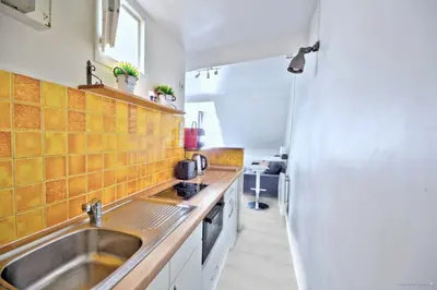 Cuisine ou kitchenette dans l'établissement Promo! near The Pantheon - Latin Quarter!