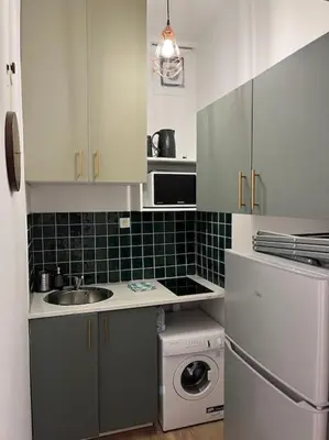 Cuisine ou kitchenette dans l'établissement GARE DE LYON 12e, suite 1 chambre 2 à 4P