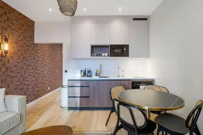 Cuisine ou kitchenette dans l'établissement 11.Appart 4Pers#1 Bedroom #Père Lachaise #Nation