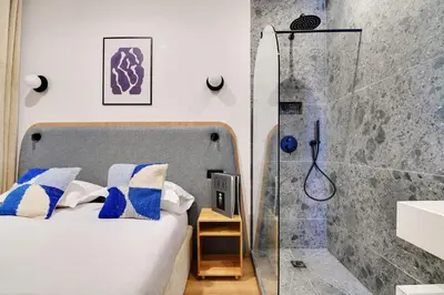 Salle de bains dans l'établissement Charmant studio 1BR-2P - Passy - Auteuil