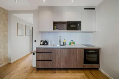 Cuisine ou kitchenette dans l'établissement 21.Appart 4Pers#1 Bedroom #Père Lachaise #Nation