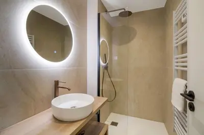 Salle de bains dans l'établissement 22.Appart 4Pers#1 Bedroom#Père Lachaise #Nation
