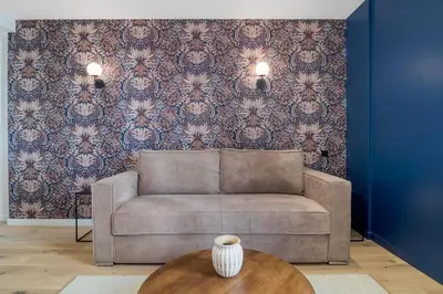 Coin salon dans l'établissement 22.Appart 4Pers#1 Bedroom#Père Lachaise #Nation