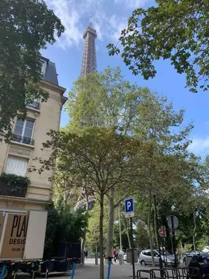 Plan de l'établissement Cozy apartment with nice terrace