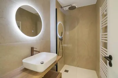 Salle de bains dans l'établissement 31.Appart 8Pers#3 Bedroom #Père Lachaise #Nation