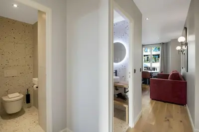 Salle de bains dans l'établissement 41.Appart 4Pers#1 Bedroom #Père Lachaise #Nation